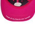 Sophia The Robot Cap:"Most of my friends are human" (Pink) thumbnail 4