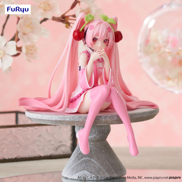 Vocaloid Hatsune Miku Noodle Stopper Figure: Sakura Miku 2023 image 1
