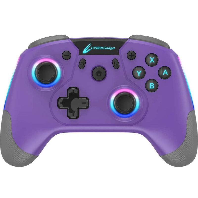 Cyber Gadget Gaming Wireless Controller HG for Nintendo Switch (Violet) image 1