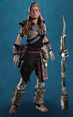 Horizon Forbidden West: Nora Legacy Outfit & Spear (DLC) <span class="ext" style="background-color: #B0000F; color: #FFFFFF;">DLC</span> <span class="ext ext_digital">digital</span> image 3