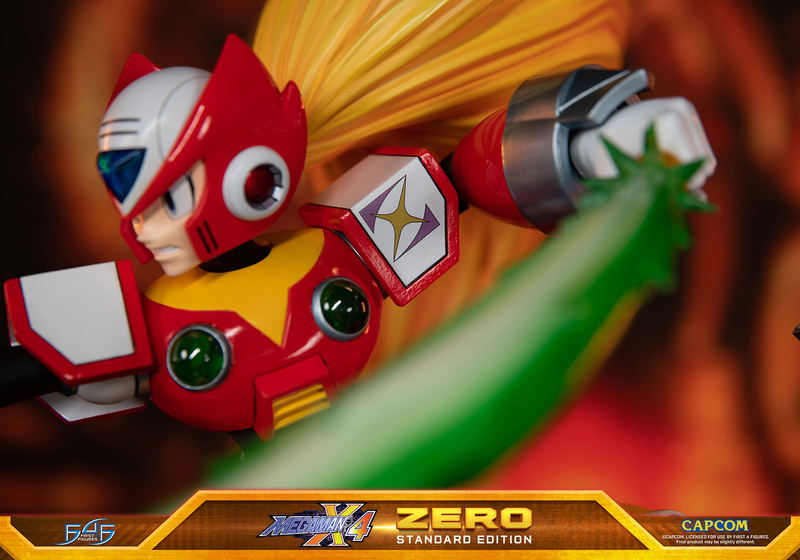 Mega Man X Resin Painted Statue: Zero [Standard Edition] image 21