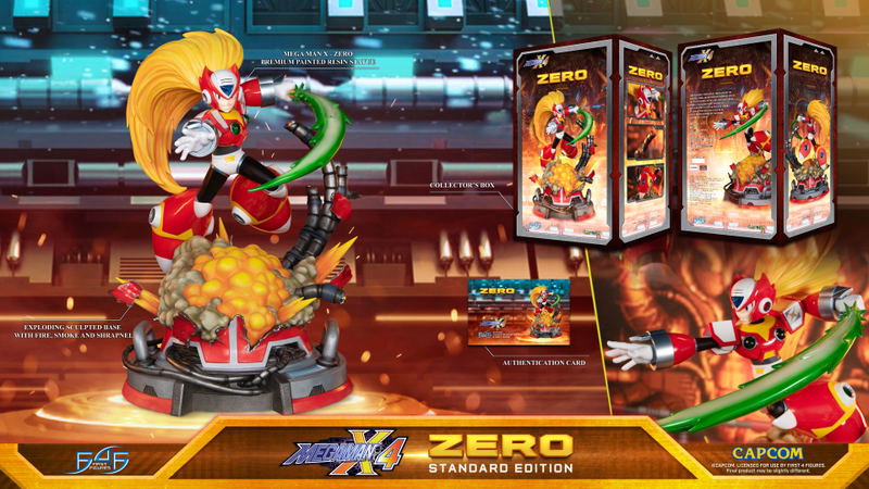 Mega Man X Resin Painted Statue: Zero [Standard Edition] image 32