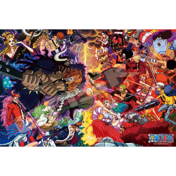 One Piece Jigsaw Puzzle 1000 Piece 1000-591: Battle in Onigashima!! image 1