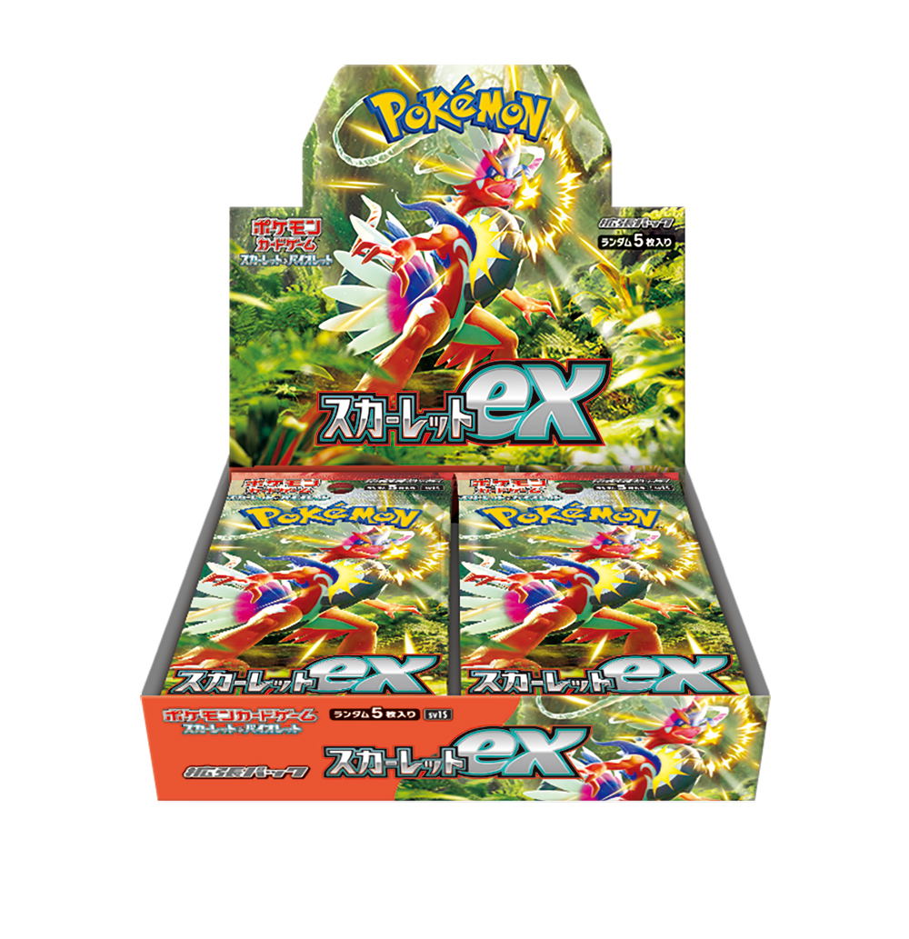pokemon card game scarlet & violet ex special set and Terastal Stellar Ceruledge Starter TCG 1 BOX Violet ex Special set Japans at Cardgameshop Pokemon Trading Card Game Scarlet