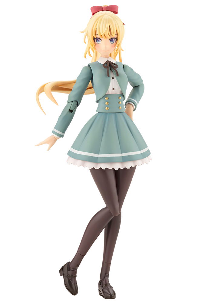 Sousaishojoteien 1/10 Scale Plastic Model Kit: Ritsuka Saeki St. Iris Gakuen Girls' High School Winter Clothes image 1