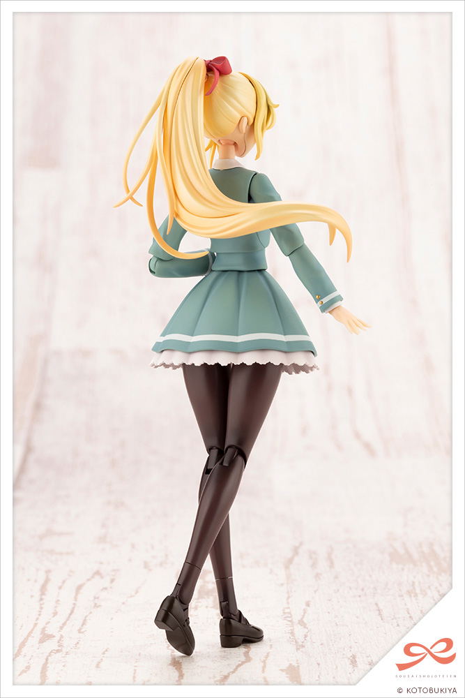 Sousaishojoteien 1/10 Scale Plastic Model Kit: Ritsuka Saeki St. Iris Gakuen Girls' High School Winter Clothes image 3