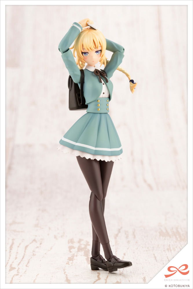Sousaishojoteien 1/10 Scale Plastic Model Kit: Ritsuka Saeki St. Iris Gakuen Girls' High School Winter Clothes image 8