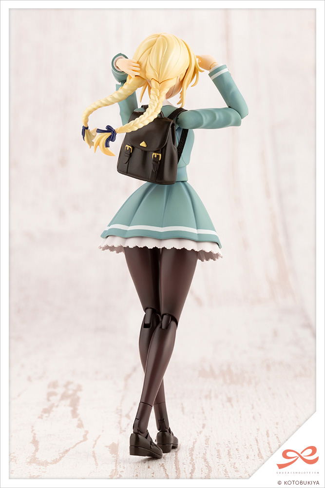 Sousaishojoteien 1/10 Scale Plastic Model Kit: Ritsuka Saeki St. Iris Gakuen Girls' High School Winter Clothes image 9