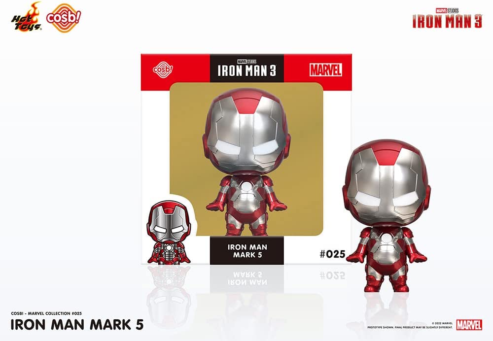 Cosbi Marvel Collection #025 Iron Man Mark 5 Iron Man 3 - Bitcoin