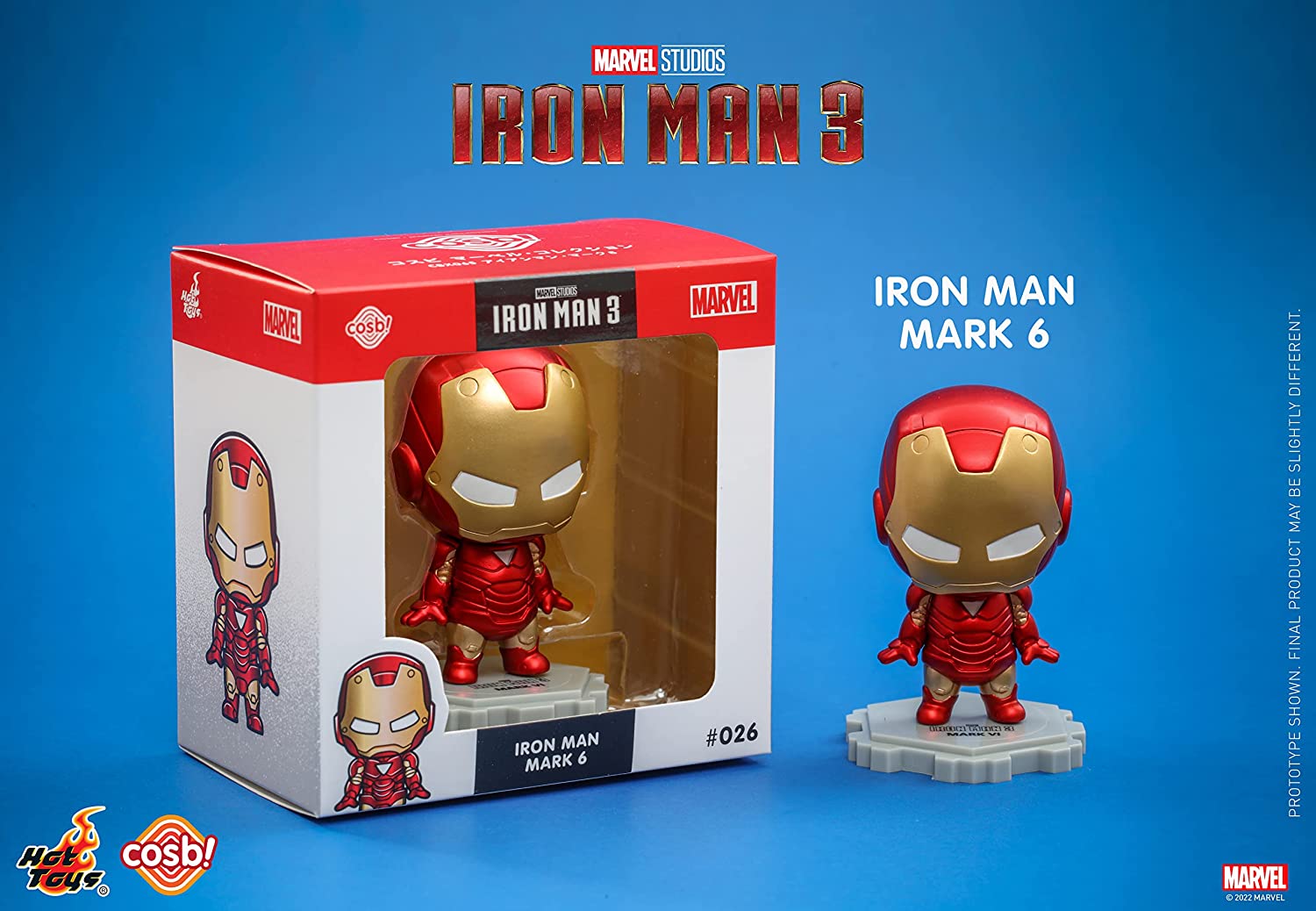 【コスビ 7体】マーベル・コレクション　アイアンマン３　#21-#27 Cosbi Marvel Collection #027 Iron Man Mark 7 Iron Man 3