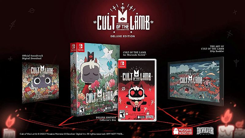 Jogos para Nintendo Switch Cult Of The Lamb Deluxe Edições Limitadas
