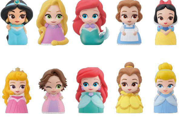 Disney Princess Soft Vinyl Puppet Mascot (Set of 10 Pieces) (Re-run)