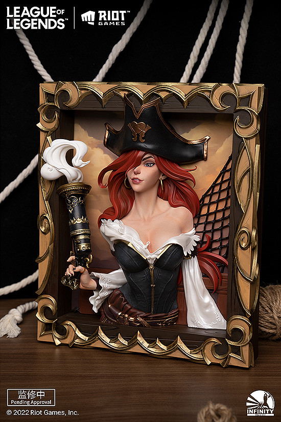 Infinity Studio x League of Legends The Bounty Hunter - Miss Fortune 3D Frame image 3