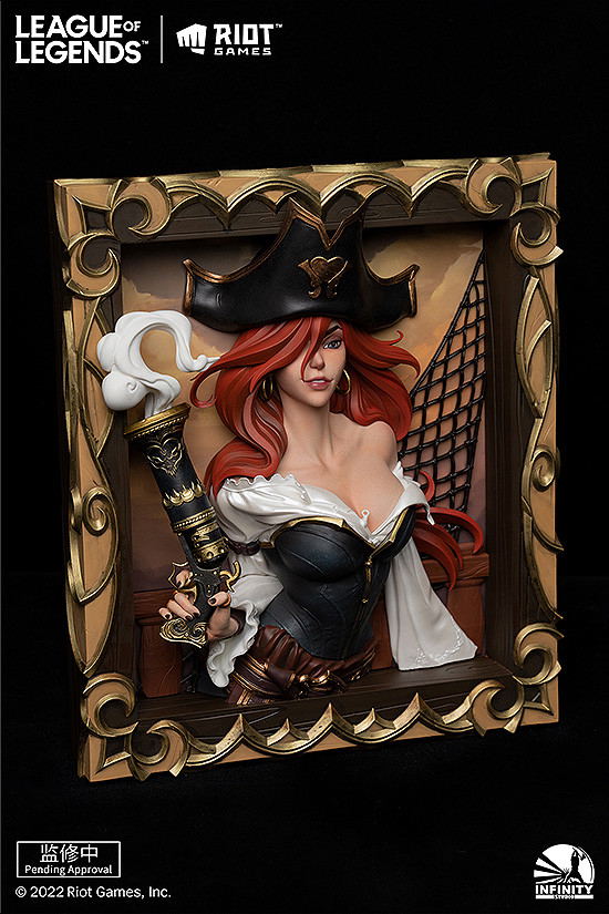 Infinity Studio x League of Legends The Bounty Hunter - Miss Fortune 3D Frame image 6