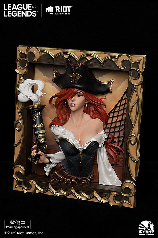 Infinity Studio x League of Legends The Bounty Hunter - Miss Fortune 3D Frame image 8