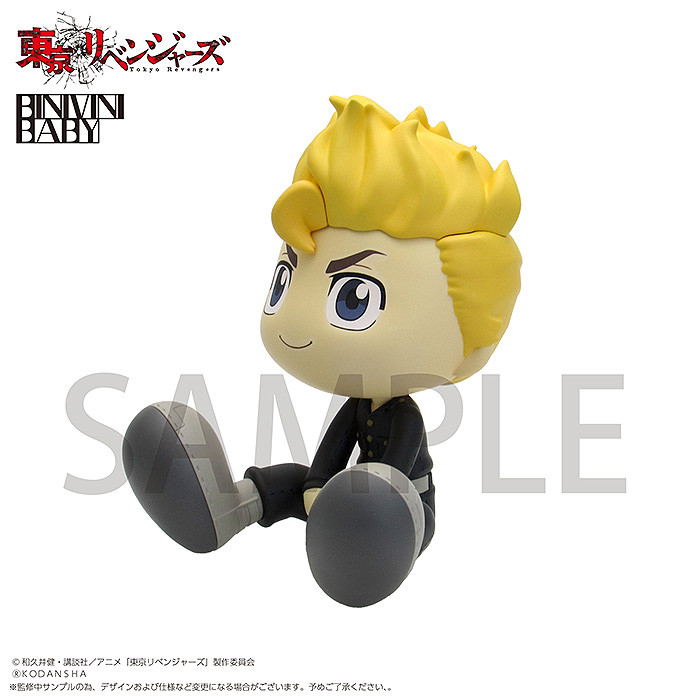 Tokyo Revengers Binivini Baby Soft Vinyl Figure: Takemichi Hanagaki image 3