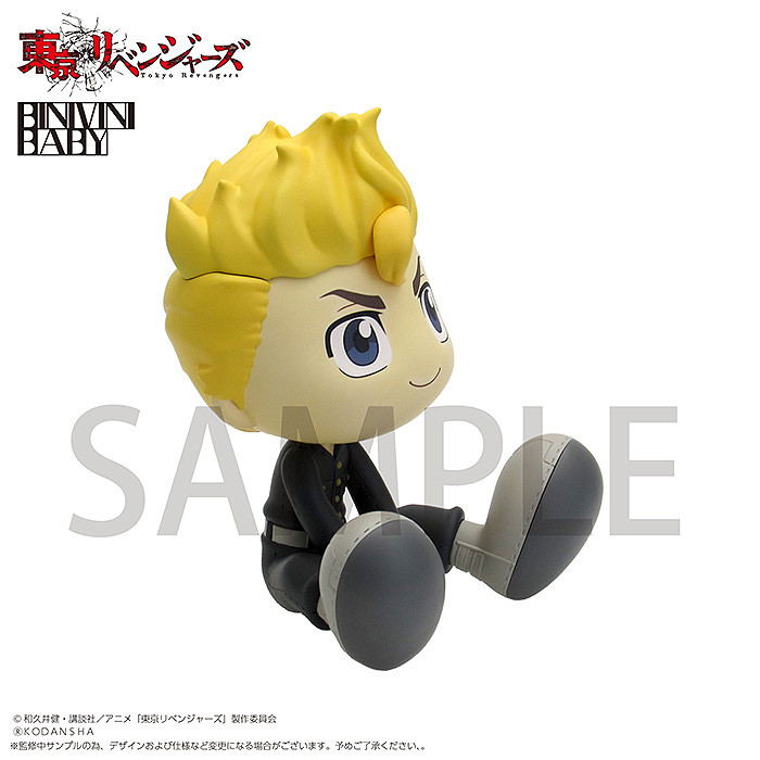 Tokyo Revengers Binivini Baby Soft Vinyl Figure: Takemichi Hanagaki image 4