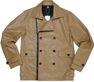 Yuru Camp Rin's Rider Jacket (Brown | Size M)_