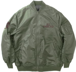 Armored Trooper Votoms - Red Shoulder MA-1 Jacket (Moss | Size L)_