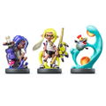 amiibo Splatoon 3 Series Figure Triple Pack (Inkling Yellow / Octoling Blue / Smallfry) thumbnail 2