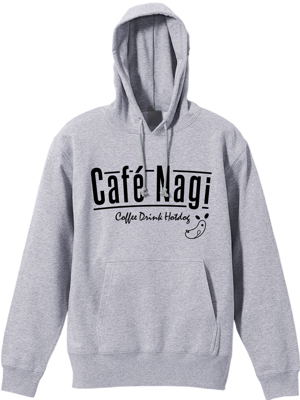 Yu-Gi-Oh! Vrains - Cafe Nagi Pullover Hoodie (Mix Gray | Size XL)_