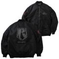Armored Trooper Votoms - Red Shoulder MA-1 Jacket (Black | Size M) thumbnail 1