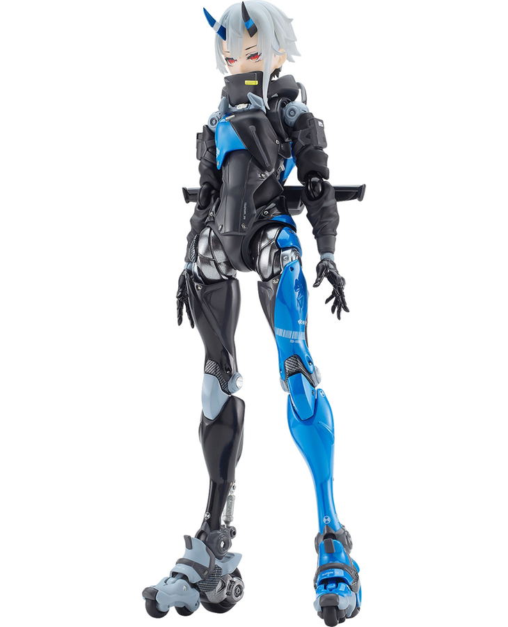 Shojo-Hatsudoki Pre-Painted Action Figure: Motored Cyborg Runner SSX_155 Techno Azur image 1