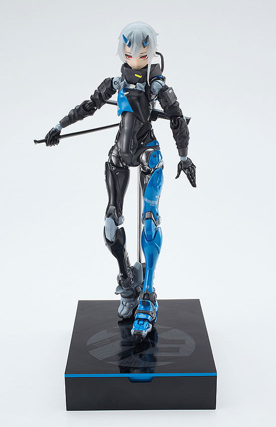 Shojo-Hatsudoki Pre-Painted Action Figure: Motored Cyborg Runner SSX_155 Techno Azur image 10