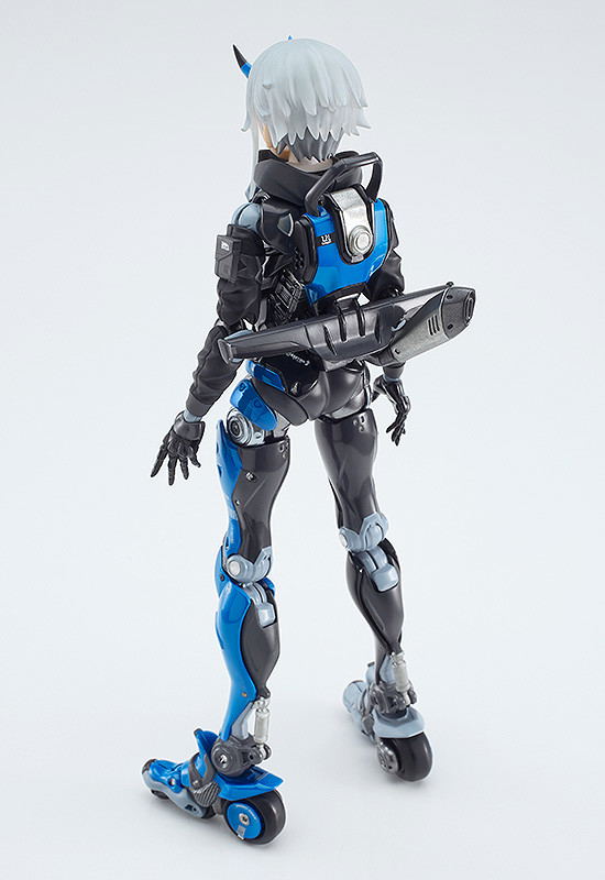 Shojo-Hatsudoki Pre-Painted Action Figure: Motored Cyborg Runner SSX_155 Techno Azur image 3