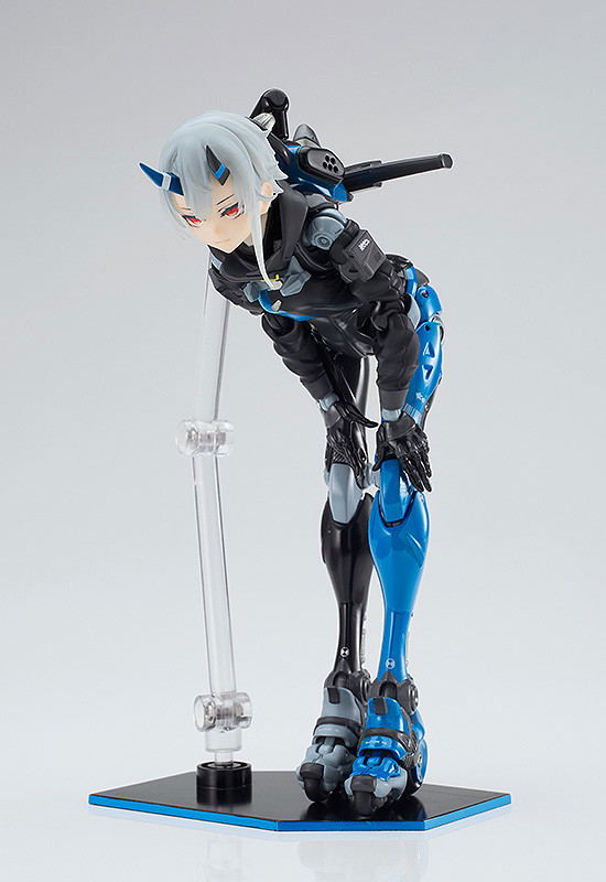 Shojo-Hatsudoki Pre-Painted Action Figure: Motored Cyborg Runner SSX_155 Techno Azur image 4