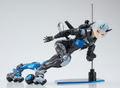 Shojo-Hatsudoki Pre-Painted Action Figure: Motored Cyborg Runner SSX_155 Techno Azur thumbnail 5