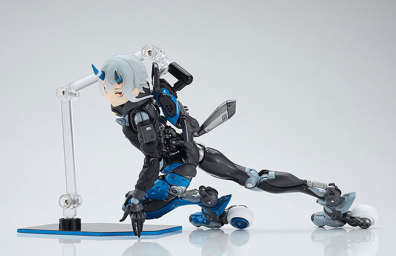 Shojo-Hatsudoki Pre-Painted Action Figure: Motored Cyborg Runner SSX_155 Techno Azur image 6