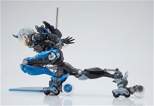 Shojo-Hatsudoki Pre-Painted Action Figure: Motored Cyborg Runner SSX_155 Techno Azur