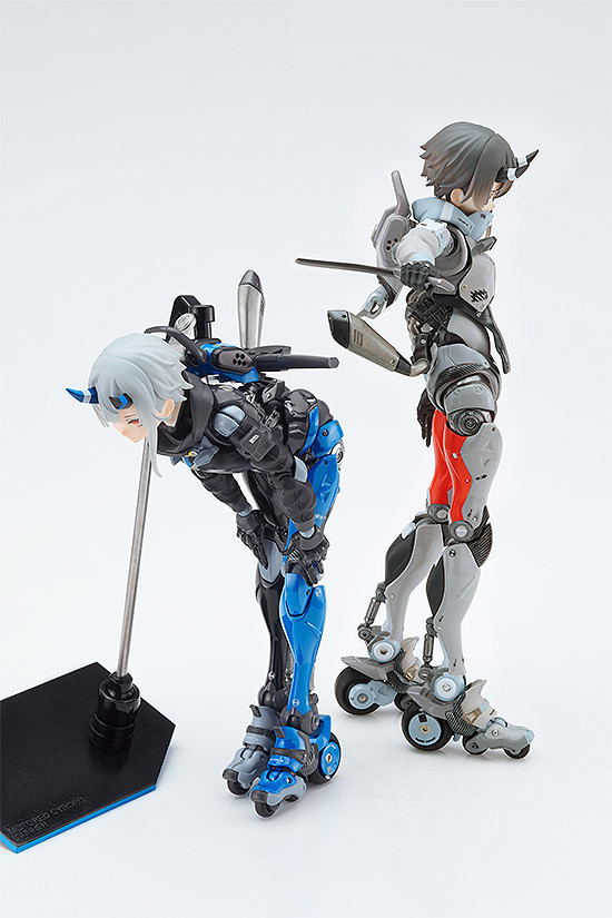 Shojo-Hatsudoki Pre-Painted Action Figure: Motored Cyborg Runner SSX_155 Mandarin Surf image 8