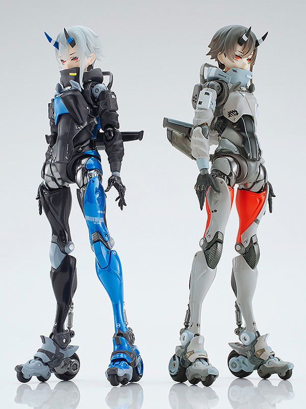 Shojo-Hatsudoki Pre-Painted Action Figure: Motored Cyborg Runner SSX_155 Mandarin Surf image 9