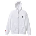 Yu-Gi-Oh! Vrains - Knights of Hanoi Emblem Zip Hoodie (White | Size L) thumbnail 1