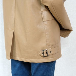 Yuru Camp Rin's Rider Jacket (Brown | Size M)_
