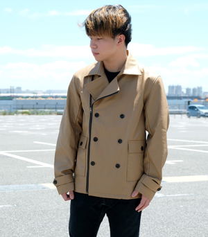 Yuru Camp Rin's Rider Jacket (Brown | Size M)_