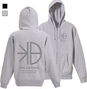 Heaven Burns Red - 31B Squad Logo Zip Hoodie (Mix Gray | Size M)_