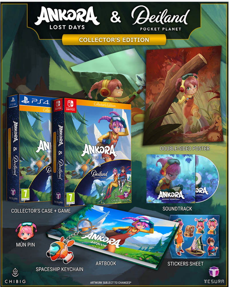 Ankora: Lost Days & Deiland: Pocket Planet [Collector's Edition] — Import Game Deal