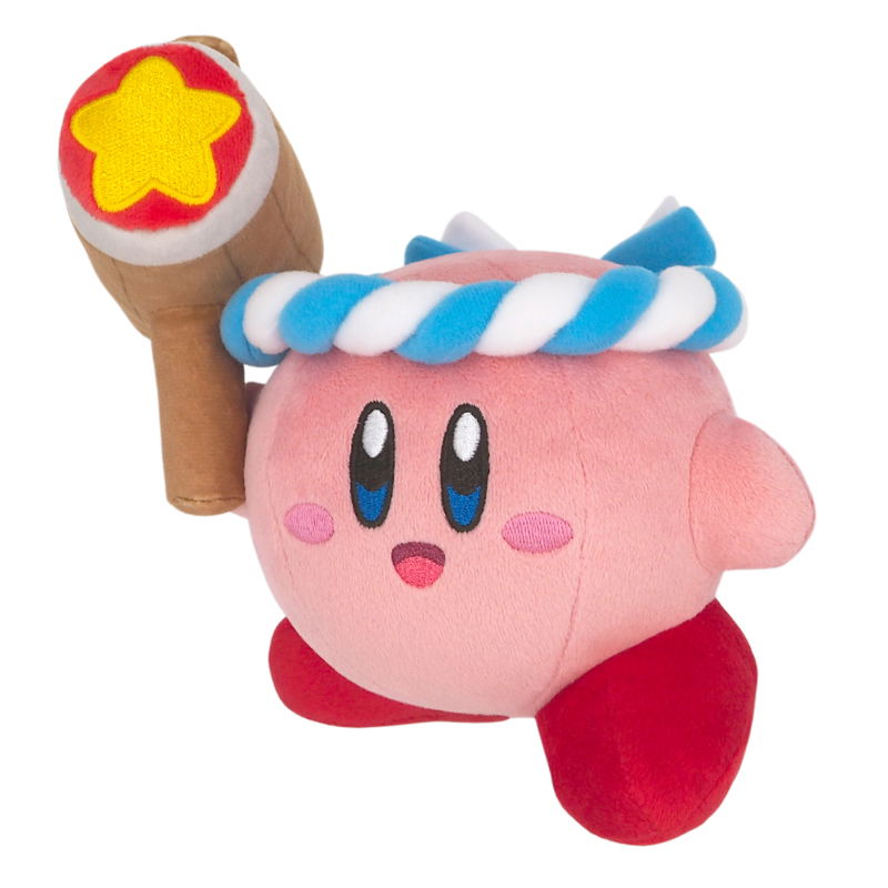 Kirby's Dream Land All Star Collection Plush KP62: Hammer Kirby (S Size) image 2