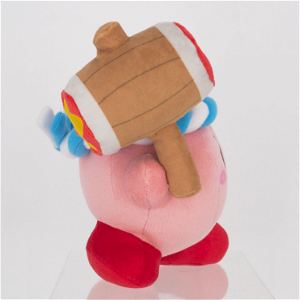 Kirby's Dream Land All Star Collection Plush KP62: Hammer Kirby (S Size)