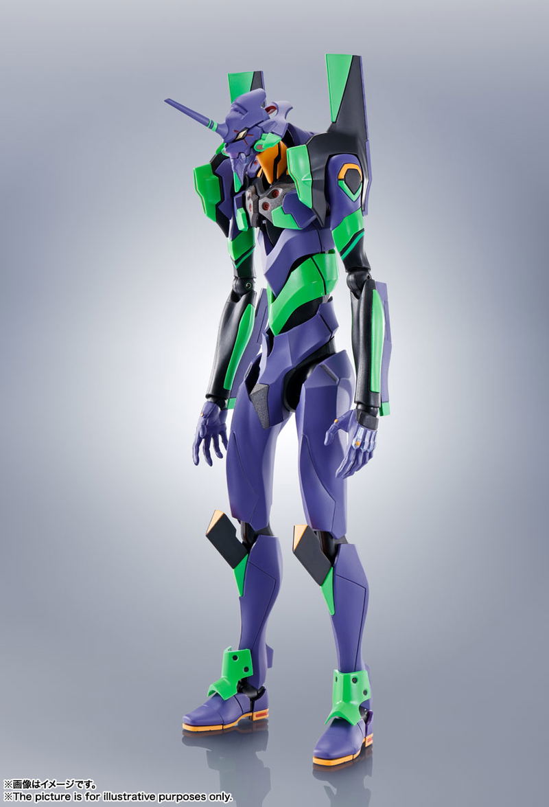 Robot Spirits SIDE EVA Rebuild of Evangelion: EVA-01 + Spear of Cassius Renewal Color Edition (Re-run) image 2