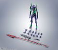 Robot Spirits SIDE EVA Rebuild of Evangelion: EVA-01 + Spear of Cassius Renewal Color Edition (Re-run) thumbnail 7