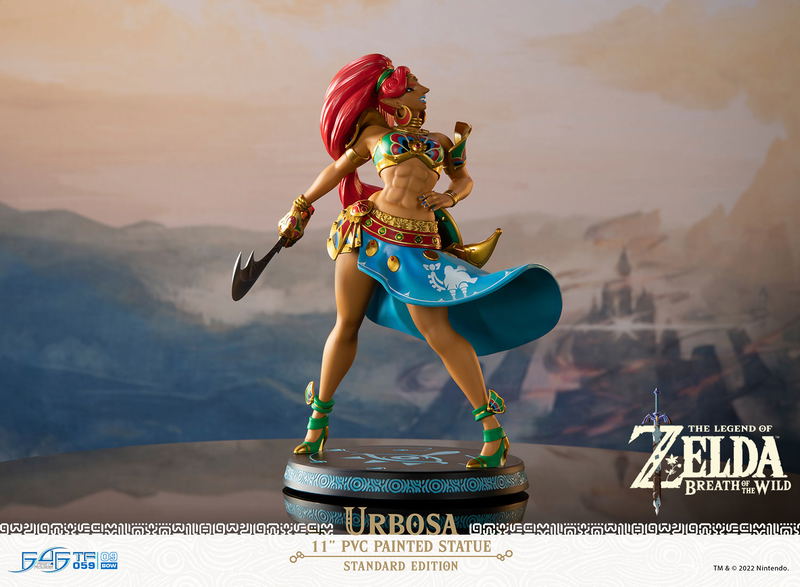 The Legend of Zelda Breath of the Wild PVC Painted Statue: Urbosa [Standard Edition] image 12