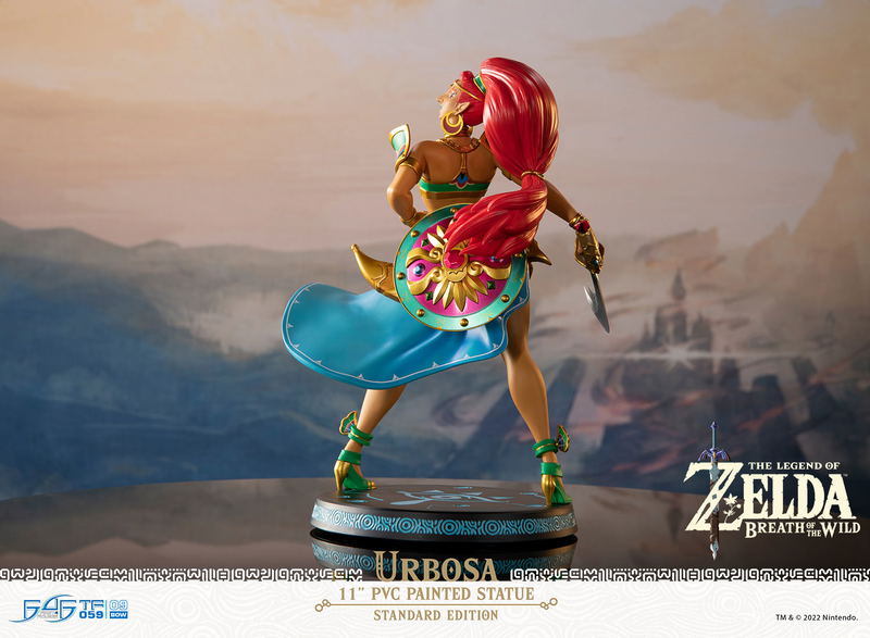 The Legend of Zelda Breath of the Wild PVC Painted Statue: Urbosa [Standard Edition] image 16