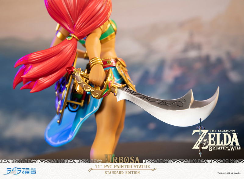 The Legend of Zelda Breath of the Wild PVC Painted Statue: Urbosa [Standard Edition] image 25
