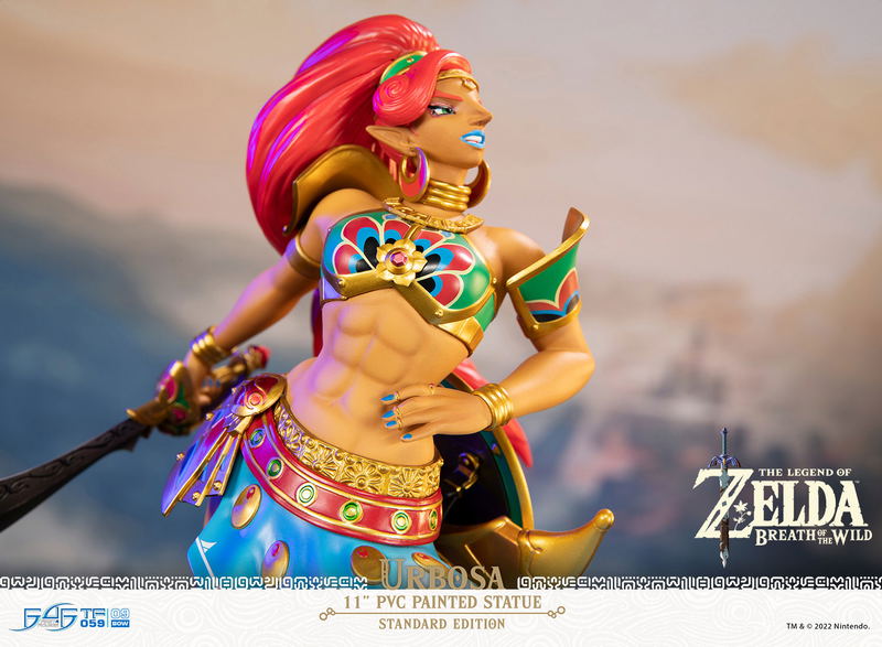 The Legend of Zelda Breath of the Wild PVC Painted Statue: Urbosa [Standard Edition] image 27