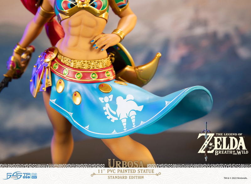 The Legend of Zelda Breath of the Wild PVC Painted Statue: Urbosa [Standard Edition] image 28