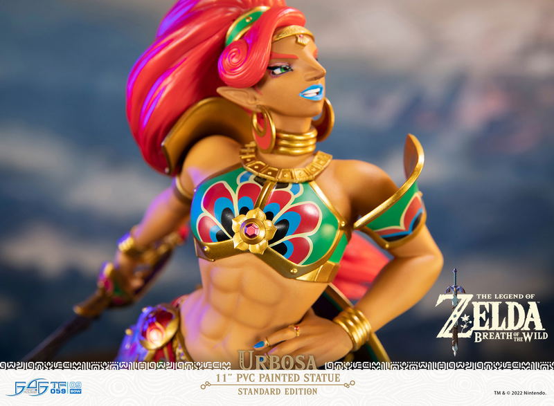 The Legend of Zelda Breath of the Wild PVC Painted Statue: Urbosa [Standard Edition] image 30